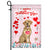 Happy Valentine's Day Labrador Flag Dogs Funny Labrador Heart Balloon Flag | Teecentury.com