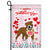 Happy Valentine's Day Pitbull Flag Dogs Funny Pitbull Heart Balloon Flag | Teecentury.com