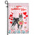 Happy Valentine's Day Schnauzer Flag Dogs Funny Schnauzer Heart Balloon Flag | Teecentury.com
