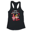 Happy Valentines Day Gnomes With Leopard Sunflower Valentine Shirt & Tank Top | teecentury