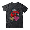 Happy Valentines Day Three Leopard And Plaid Hearts T-Shirt & Tank Top | Teecentury.com