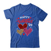 Happy Valentines Day Three Leopard And Plaid Hearts T-Shirt & Tank Top | Teecentury.com