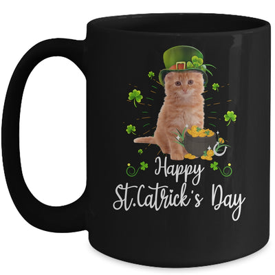 Happy st catrick's day cat st patricks day Women Kids Mug Coffee Mug | Teecentury.com