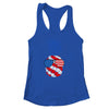 Hawaiian Pineapple American Flag Sunglasses 4th of July Shirt & Tank Top | teecentury