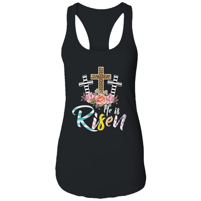 He Is Risen Christian Easter Happy Eater Day For Women T-Shirt & Tank Top | Teecentury.com