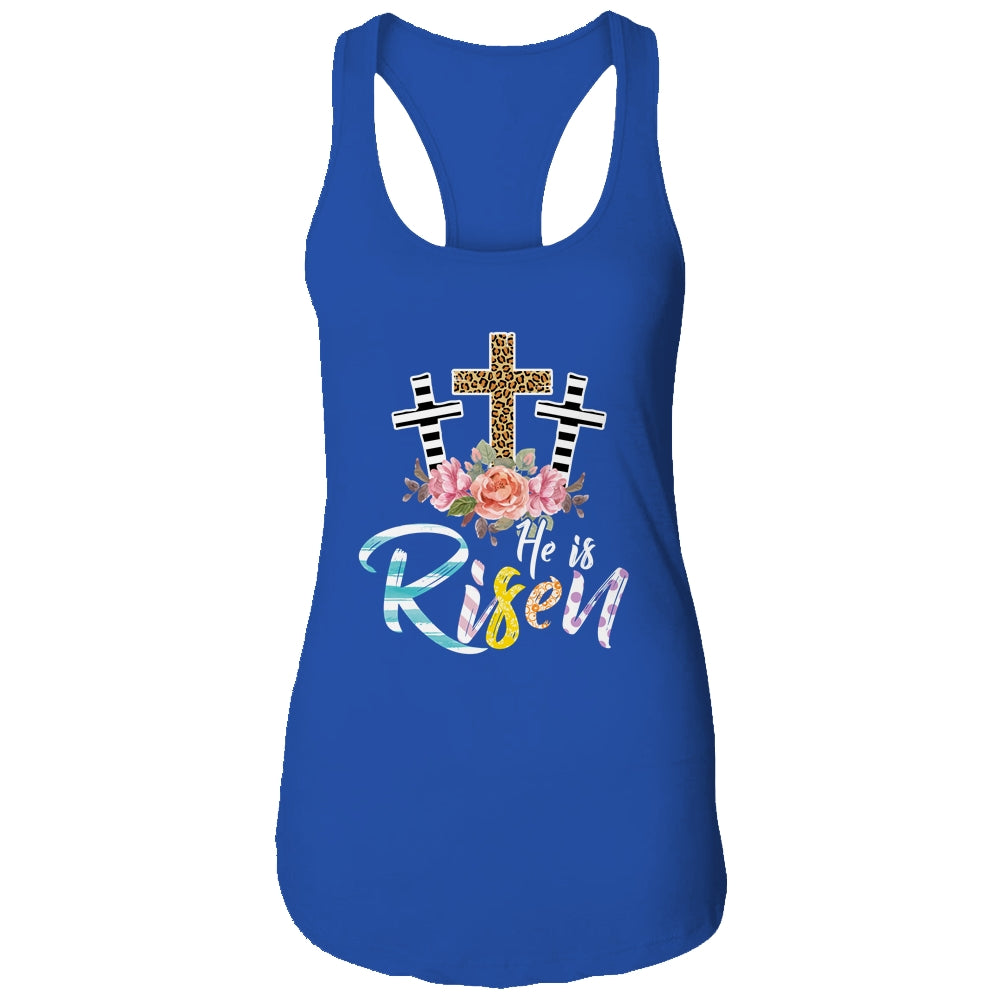 He Is Risen Christian Easter Happy Eater Day For Women T-Shirt & Tank Top | Teecentury.com