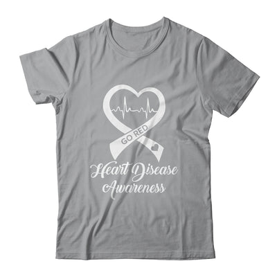 Heart Disease Awareness We Wear Red In February Go Red Heart Shirt & Hoodie | teecentury