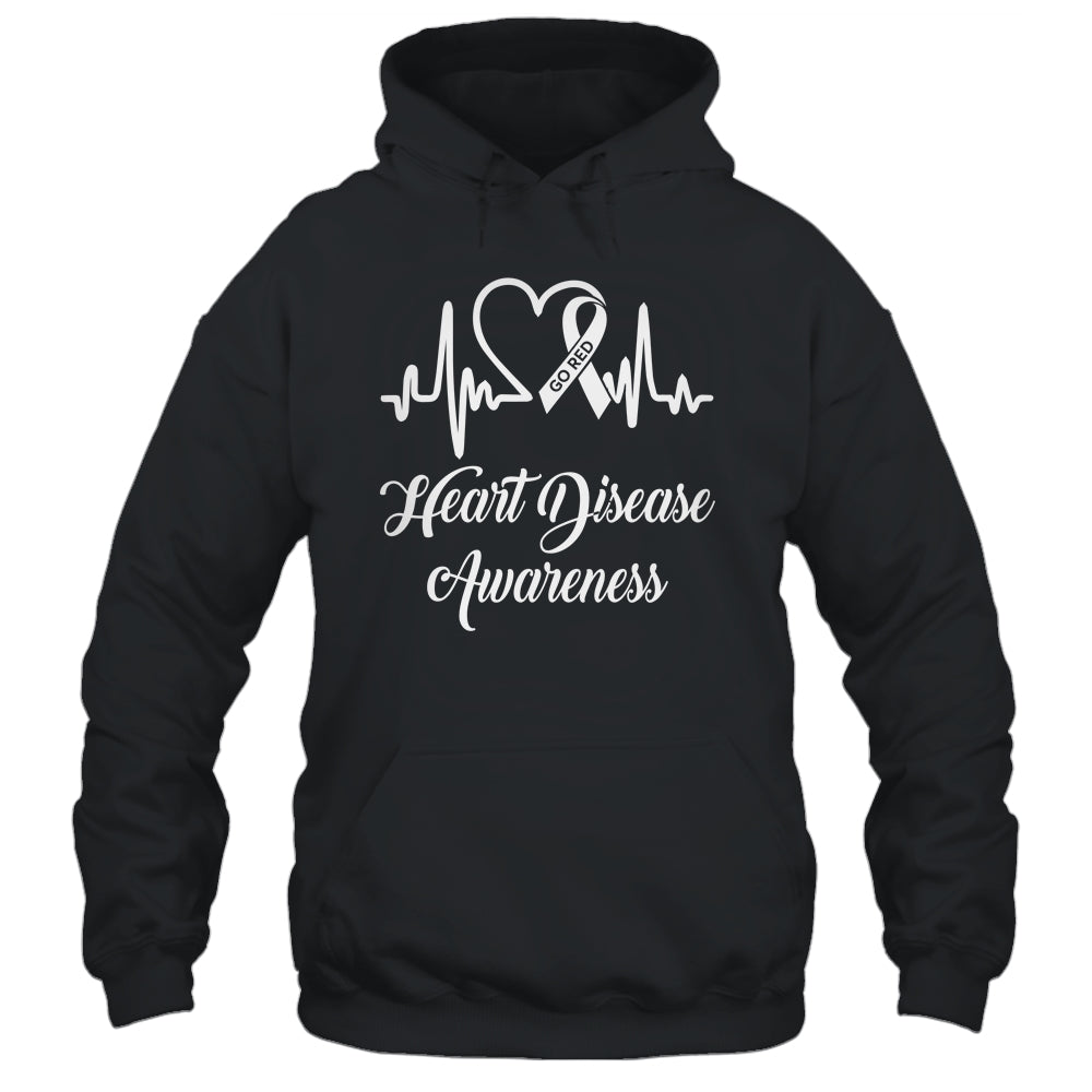 Heart Disease Awareness We Wear Red In February Go Red Shirt & Hoodie | teecentury
