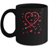 Heart Stethoscope Cute Love Nursing Valentines Day Nurse Mug Coffee Mug | Teecentury.com