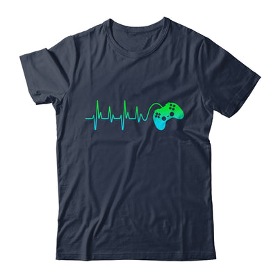 Heartbeat Gamer Gift Video Game Controller T-Shirt & Hoodie | Teecentury.com