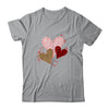 Hearts And Arrows Leopard Plaid Valentines Day T-Shirt & Hoodie | Teecentury.com
