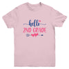 Hello 2nd Grade Kids Back to School Second Grade Youth Youth Shirt | Teecentury.com