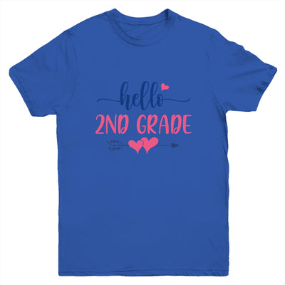Hello 2nd Grade Kids Back to School Second Grade Youth Youth Shirt | Teecentury.com
