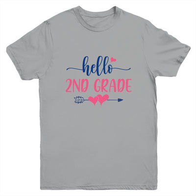 Hello 2nd Grade Kids Back to School Second Grade Youth Youth Shirt | Teecentury.com