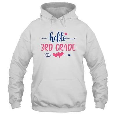 Hello 3rd Grade Teacher Kids Back to School Third Grade T-Shirt & Hoodie | Teecentury.com