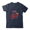 Hello 60 Years Leopard Print 60th Birthday Party Woman T-Shirt & Tank Top | Teecentury.com
