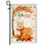 Hello Fall Corgi Dog Flag Maple Leaves Orange Pumpkin Autumn Flag | Teecentury.com
