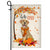 Hello Fall Labrador Dog Flag Maple Leaves Orange Pumpkin Autumn Flag | Teecentury.com