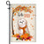 Hello Fall Shih Tzu Dog Flag Maple Leaves Orange Pumpkin Autumn Flag | Teecentury.com