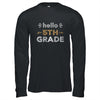 Hello Fifth Grade Back To School 1st Day Leopard Teachers T-Shirt & Hoodie | Teecentury.com