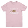 Hello First Grade Back To School 1st Day Leopard Kids Youth Youth Shirt | Teecentury.com