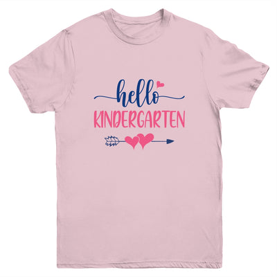 Hello Kindergarten Kids Back to School Youth Youth Shirt | Teecentury.com