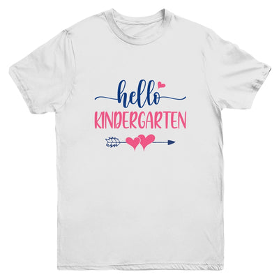 Hello Kindergarten Kids Back to School Youth Youth Shirt | Teecentury.com