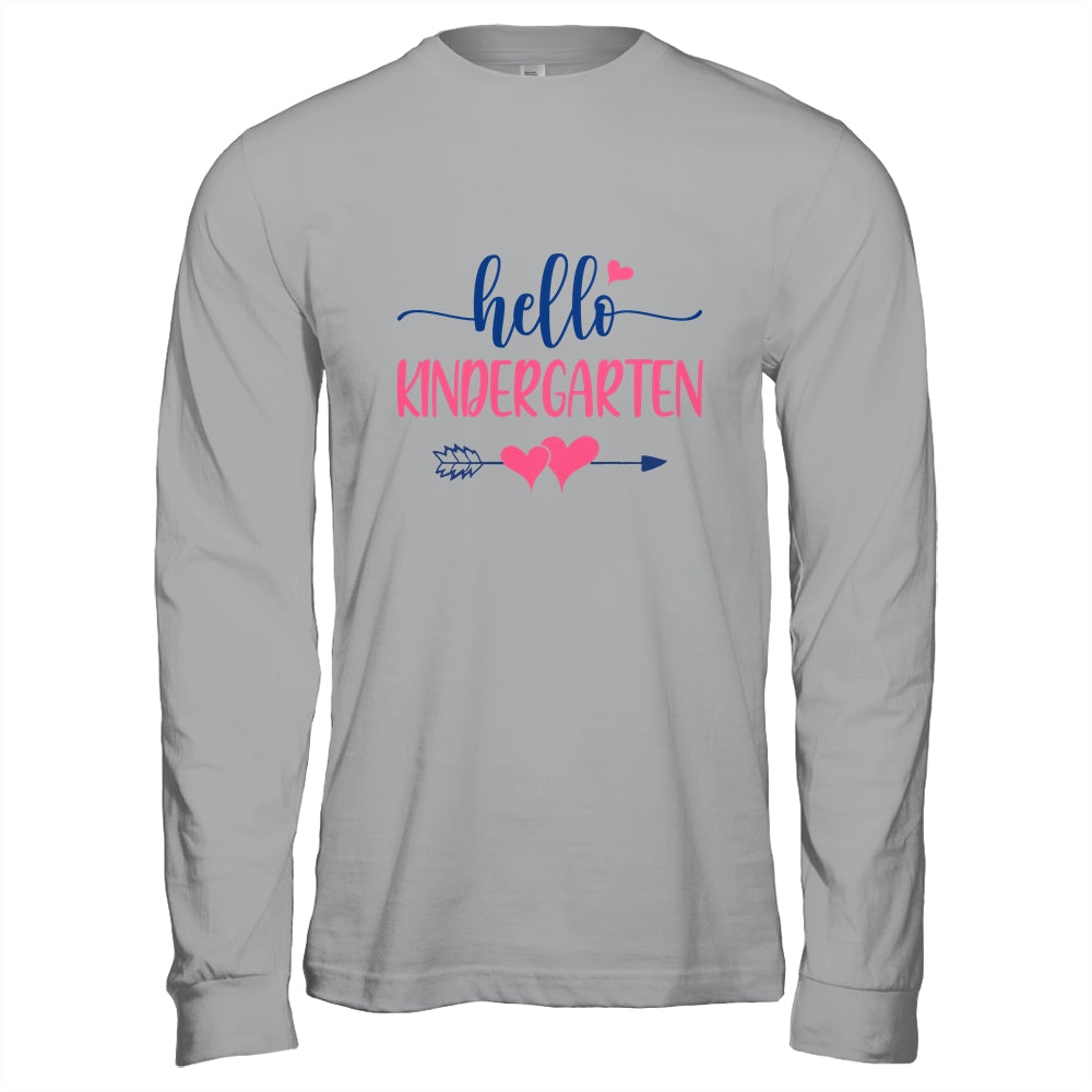 Hello Kindergarten Teacher Kids Back to School T-Shirt & Hoodie | Teecentury.com
