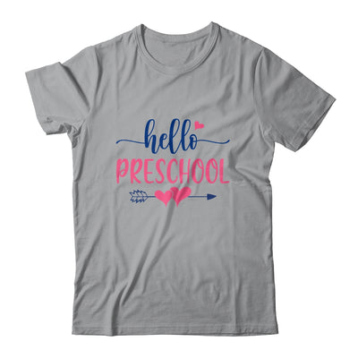 Hello Preschool Grade Teacher Kids Back to School T-Shirt & Hoodie | Teecentury.com