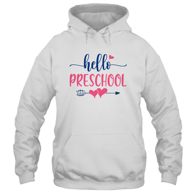 Hello Preschool Grade Teacher Kids Back to School T-Shirt & Hoodie | Teecentury.com