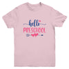 Hello Preschool Kids Back to School Youth Youth Shirt | Teecentury.com