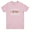Hello Second Grade Back To School 1st Day Leopard Kids Youth Youth Shirt | Teecentury.com