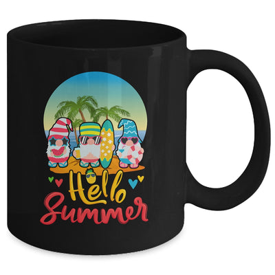 Hello Summer Gnomes Beach Party Summer Vacation Mug Coffee Mug | Teecentury.com