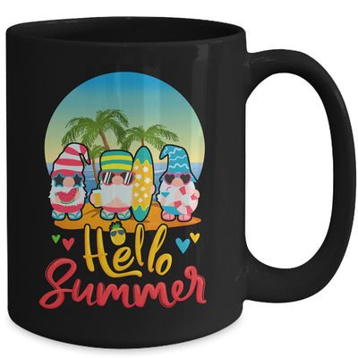 Hello Summer Gnomes Beach Party Summer Vacation Mug Coffee Mug | Teecentury.com