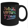 Hello Virtual 1st Grade Teacher Gift Back To School 2022 Mug Coffee Mug | Teecentury.com