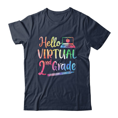 Hello Virtual 2nd Grade Teacher Gift Back To School 2022 T-Shirt & Hoodie | Teecentury.com
