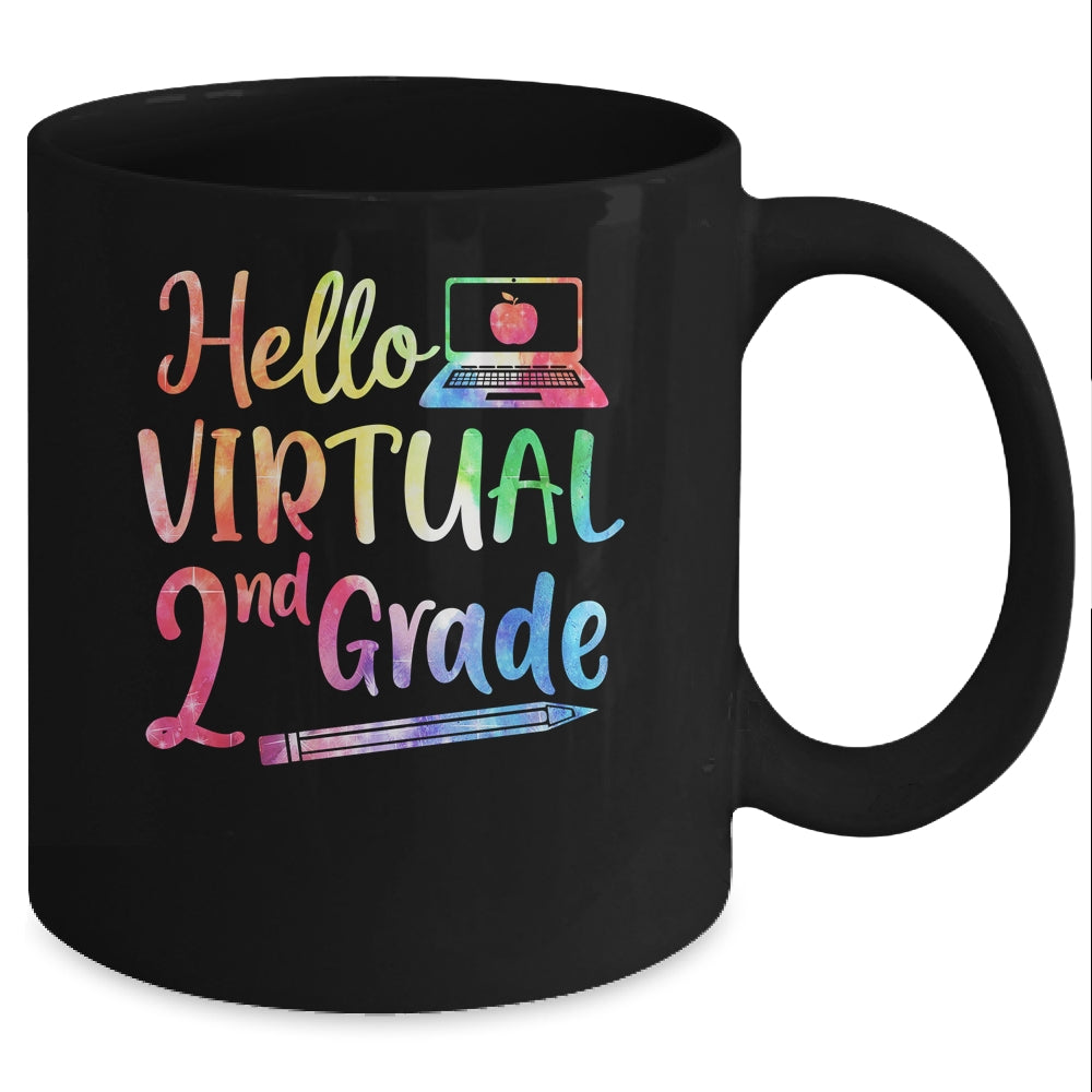 Hello Virtual 2nd Grade Teacher Gift Back To School 2022 Mug Coffee Mug | Teecentury.com