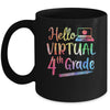Hello Virtual 4th Grade Teacher Gift Back To School 2022 Mug Coffee Mug | Teecentury.com
