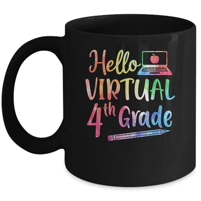 Hello Virtual 4th Grade Teacher Gift Back To School 2022 Mug Coffee Mug | Teecentury.com