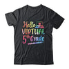 Hello Virtual 5th Grade Teacher Gift Back To School 2022 T-Shirt & Hoodie | Teecentury.com