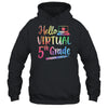 Hello Virtual 5th Grade Teacher Gift Back To School 2022 T-Shirt & Hoodie | Teecentury.com