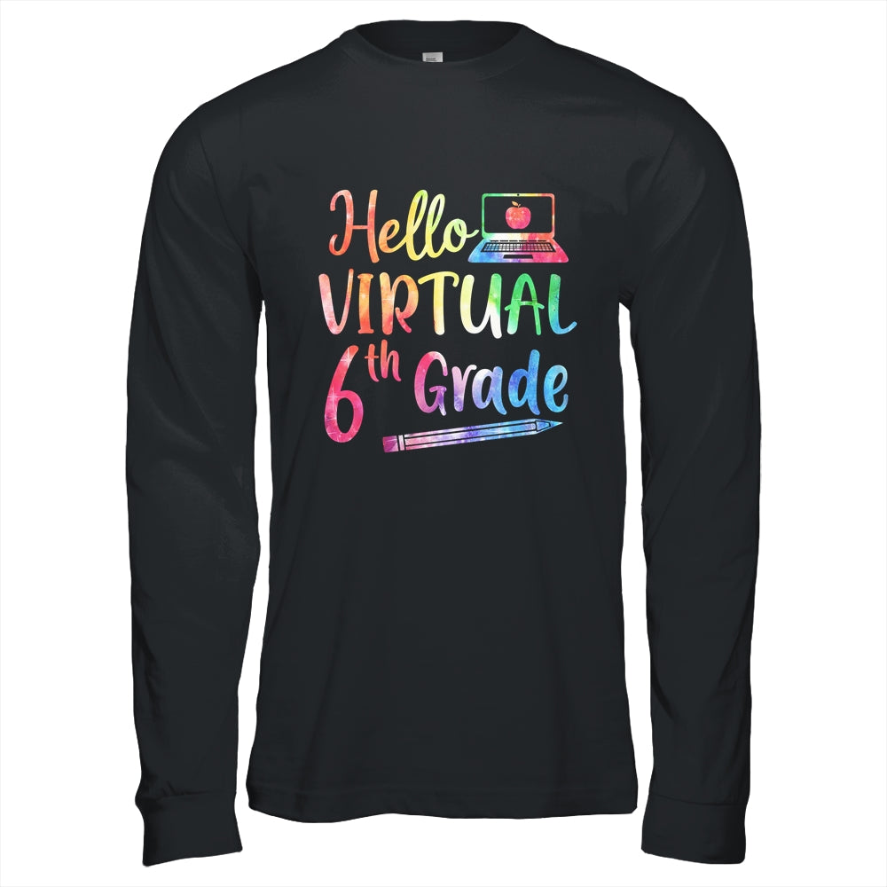 Hello Virtual 6th Grade Teacher Gift Back To School 2022 T-Shirt & Hoodie | Teecentury.com