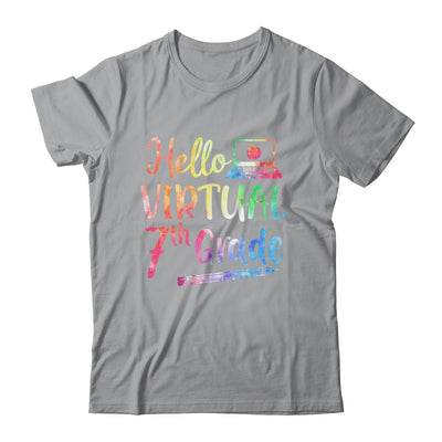 Hello Virtual 7th Grade Teacher Gift Back To School 2022 T-Shirt & Hoodie | Teecentury.com