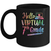 Hello Virtual 7th Grade Teacher Gift Back To School 2022 Mug Coffee Mug | Teecentury.com
