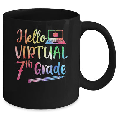 Hello Virtual 7th Grade Teacher Gift Back To School 2022 Mug Coffee Mug | Teecentury.com