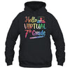 Hello Virtual 7th Grade Teacher Gift Back To School 2022 T-Shirt & Hoodie | Teecentury.com