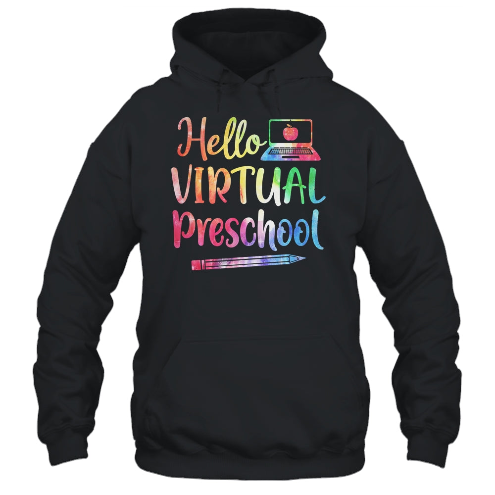 Hello Virtual Preschool Teacher Gift Back To School 2022 T-Shirt & Hoodie | Teecentury.com