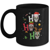 Ho Ho Ho Mexican Skull Santa Hat Christmas Funny Xmas Gift Mug Coffee Mug | Teecentury.com