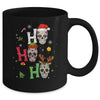 Ho Ho Ho Mexican Skull Santa Hat Christmas Funny Xmas Gift Mug Coffee Mug | Teecentury.com