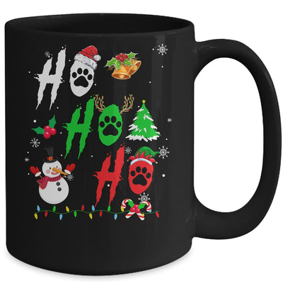 Ho Ho Ho Paw Christmas Funny Dog Lover For Men Women Mug | teecentury